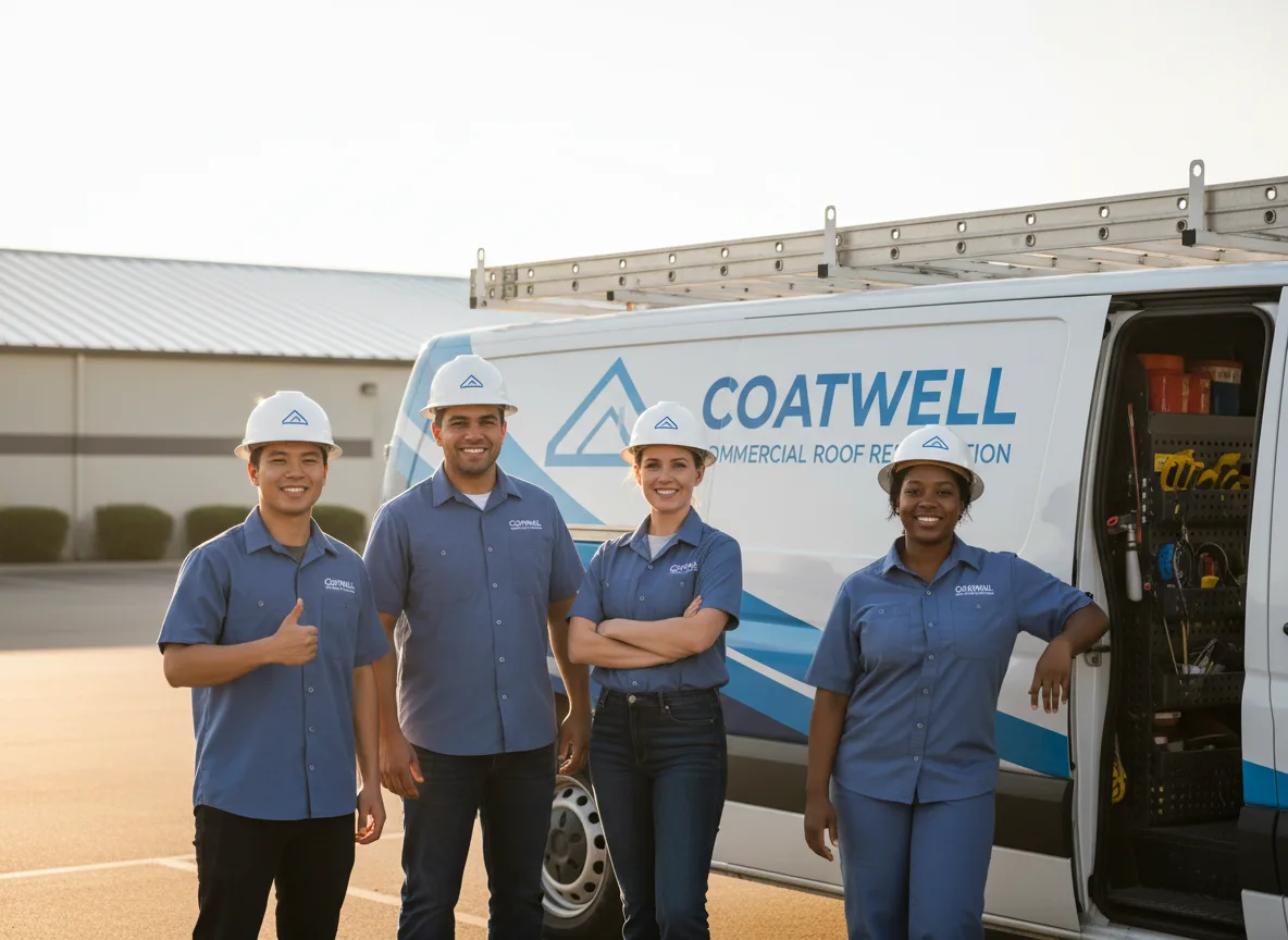 Commercial roof coating company in Mercedes, TX